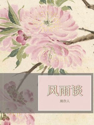 cover image of 风雨谈